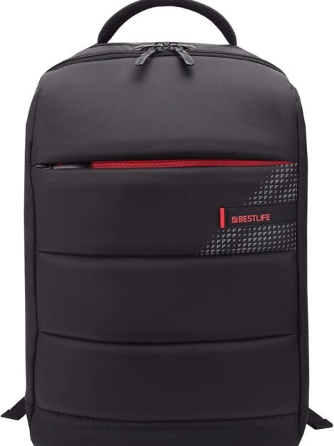 Mallette Unisexe BESTLIFE Business & Loisir – Design Robuste 49 cm (Noir)