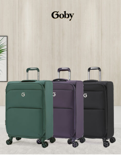 Set de 3 Valises Souples 20" 24" 28"