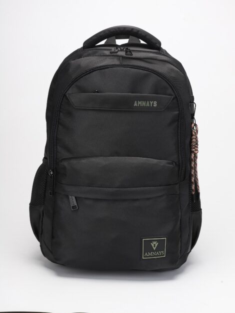 Sac à Dos AMNAYS Noir – Sac Scolaire & Étudiant