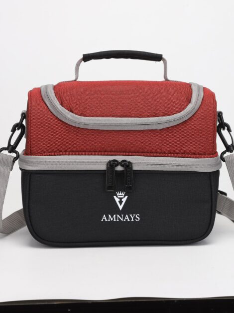 Sac Repas Isotherme AMNAYS – Lunch Bag Rouge