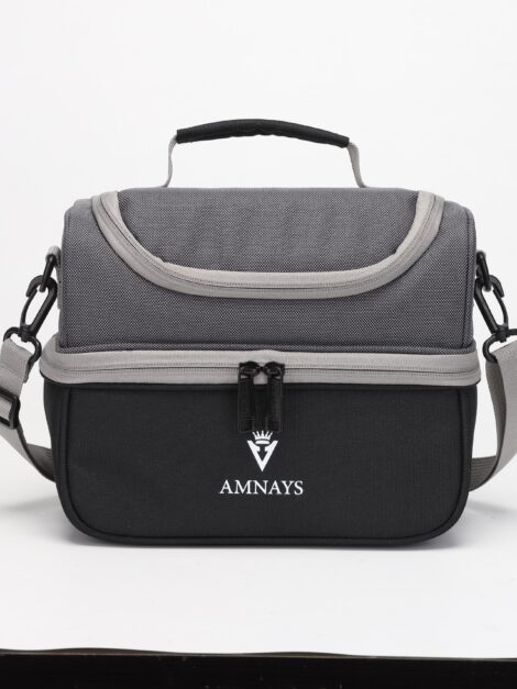 Sac Repas Isotherme AMNAYS – Lunch Bag Gray