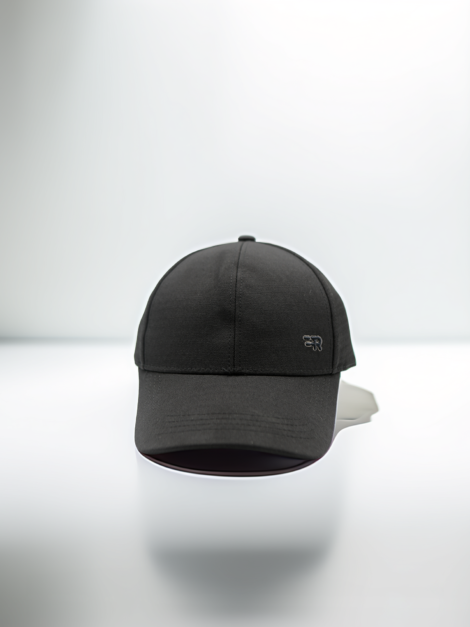Casquette Noire Minimaliste Homme, Casquette Premium Ajustable, Style Clean Streetwear
