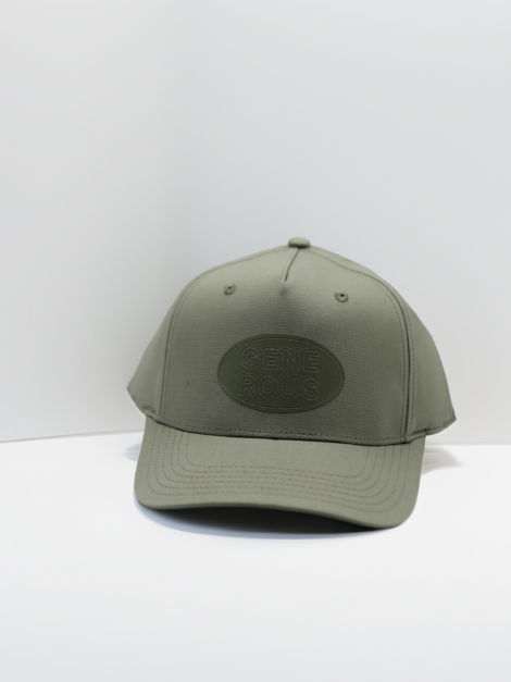 Casquette Kaki Homme – Style Militaire Minimaliste Logo Relief
