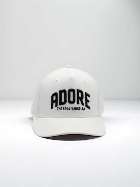 Casquette Blanche ADORÉ Homme – Style Streetwear Premium Ajustable