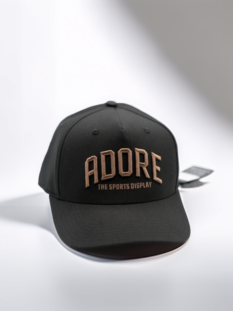 Casquette Noire ADORÉ Homme – Style Streetwear Premium Ajustable