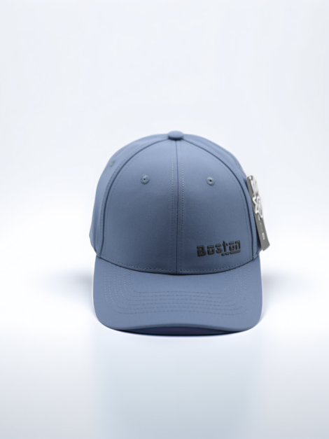 Casquette Bleu Clair Minimaliste, Dad Hat Moderne, Casquette Ajustable Élégante, Style Urbain Tendance