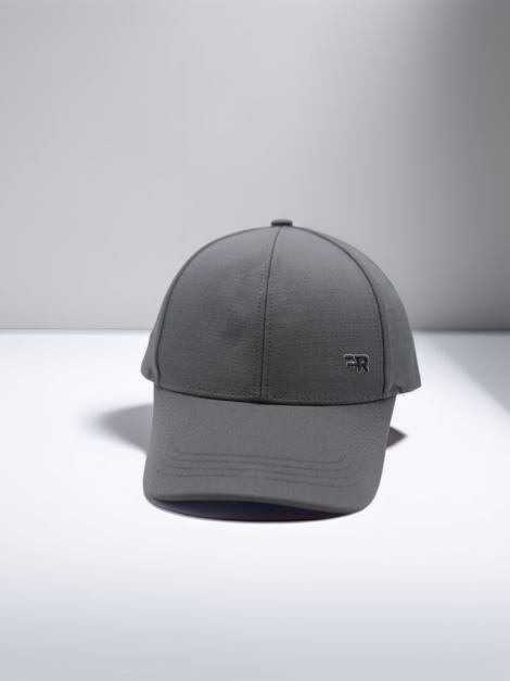 Casquette Grise Minimaliste, Dad Hat Premium, Casquette Ajustable Élégante, Style Urbain Moderne