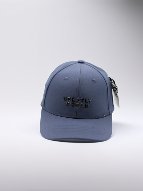 Casquette Bleue Minimaliste, Dad Hat Moderne, Casquette Ajustable Style Urbain, Baseball Cap Élégante