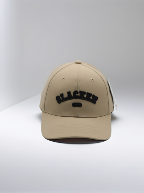 Casquette Beige SLACKEN, Dad Hat Tendance, Casquette Ajustable Style Streetwear, Baseball Cap Moderne