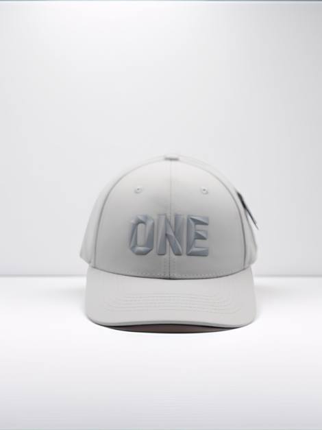 Casquette Blanche Minimaliste ONE, Dad Hat Premium, Casquette Ajustable Élégante, Style Urbain Moderne